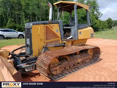 Used 2015 DEERE 650K Bulldozers Florida US | Proxy Equipment #1377964