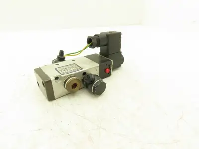 Wirth+Schwaar 552 SV 8102 Pneumatic Solenoid Valve 24VDC 5 Way 2 Pos 1/8"NPT