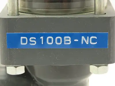 Plast-o-matic DS100B-NC 1" PVC Shutoff Valve NC Pneumatic Air Automatic Sch 80