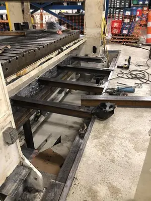 Used AIDA NST-S2-4000(1) 365-180 Straight Side Presses Michigan US | Midwest Press and Automation #1503620