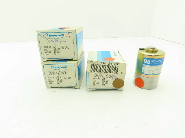 Honeywell Skinner V5L37140 Solenoid Valve 2-Way (NC) 5 PSI  - No Coil  LOT OF 3