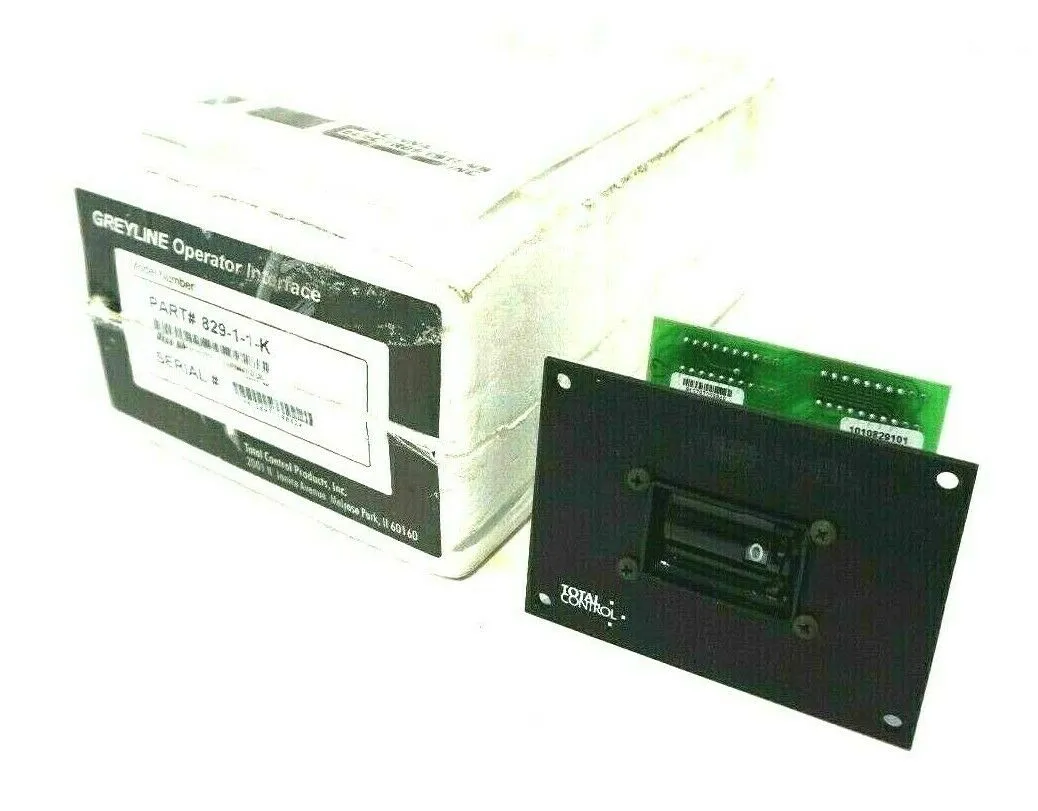 NEW TOTAL CONTROLS 829-1-1-K OPERATOR INTERFACE 82911K