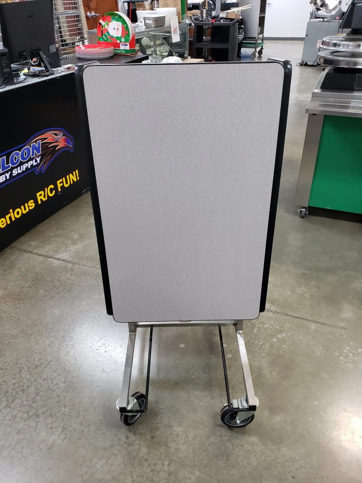 Used Forbes Used Forbes 4962-WDS - Folding Service Table, Laminate Food Storage & Transportation Illinois US | Falcon Restaurant Supply #1376844