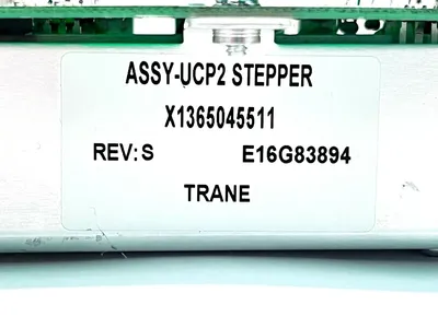 X1365045511 | Trane  Rev S ASSY-UCP2 Stepper E16G83894 - For parts or not working