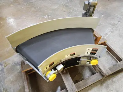 Used 2014 TRANSNORM BELTED CURVE CONVEYOR Belt Conveyors Wisconsin US | Packer City Sales #1297971