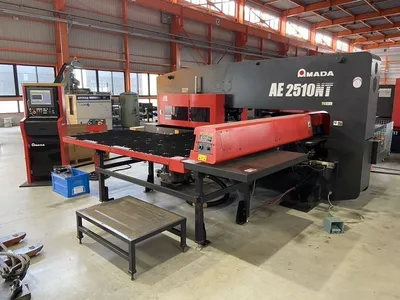 2015 AMADA AE 2510 NT CNC Turret Punch Press | MacLean Machinery Network LLC (2)