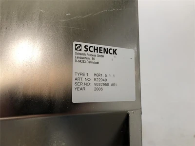 USED BERSTORFF ZE 60A