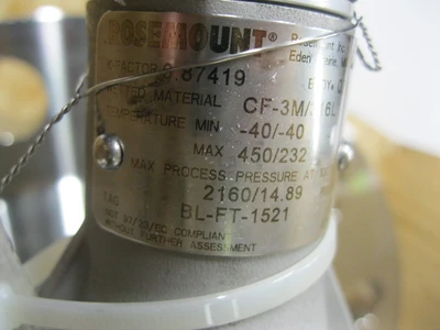 NEW Rosemount 8800 DF080SA7N1D1K6M5Q4Q8Q70Q76