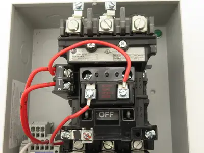 Allen Bradley 598-BA1076 Size 1 Starter Contactor 120V Coil 500F-BOD930  -No Lid