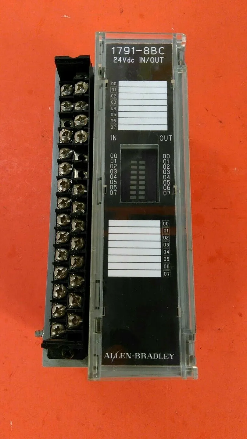 Allen Bradley 1791-8BC / B 24 VDC In/Out Module 3A
