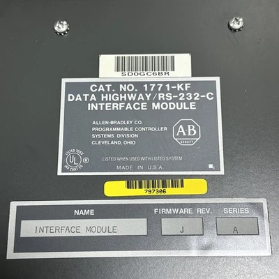 USED Allen-Bradley 1771-KF