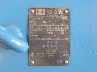 USED WEG DP015504P