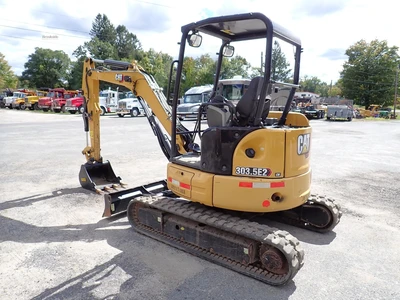 Used 2020 CATERPILLAR 303.5E2 CR Crawler Excavators - Mini Massachusetts US | Brookside Equipment Sales #1493527