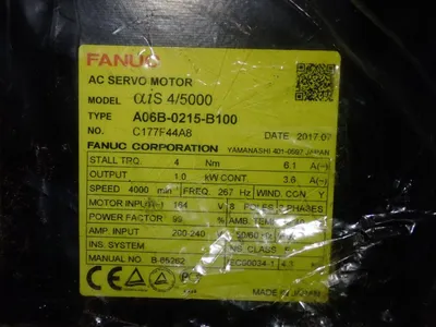 NEW 2017 FANUC A06B0215B100