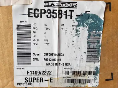 NEW BALDOR ECP3581T-5