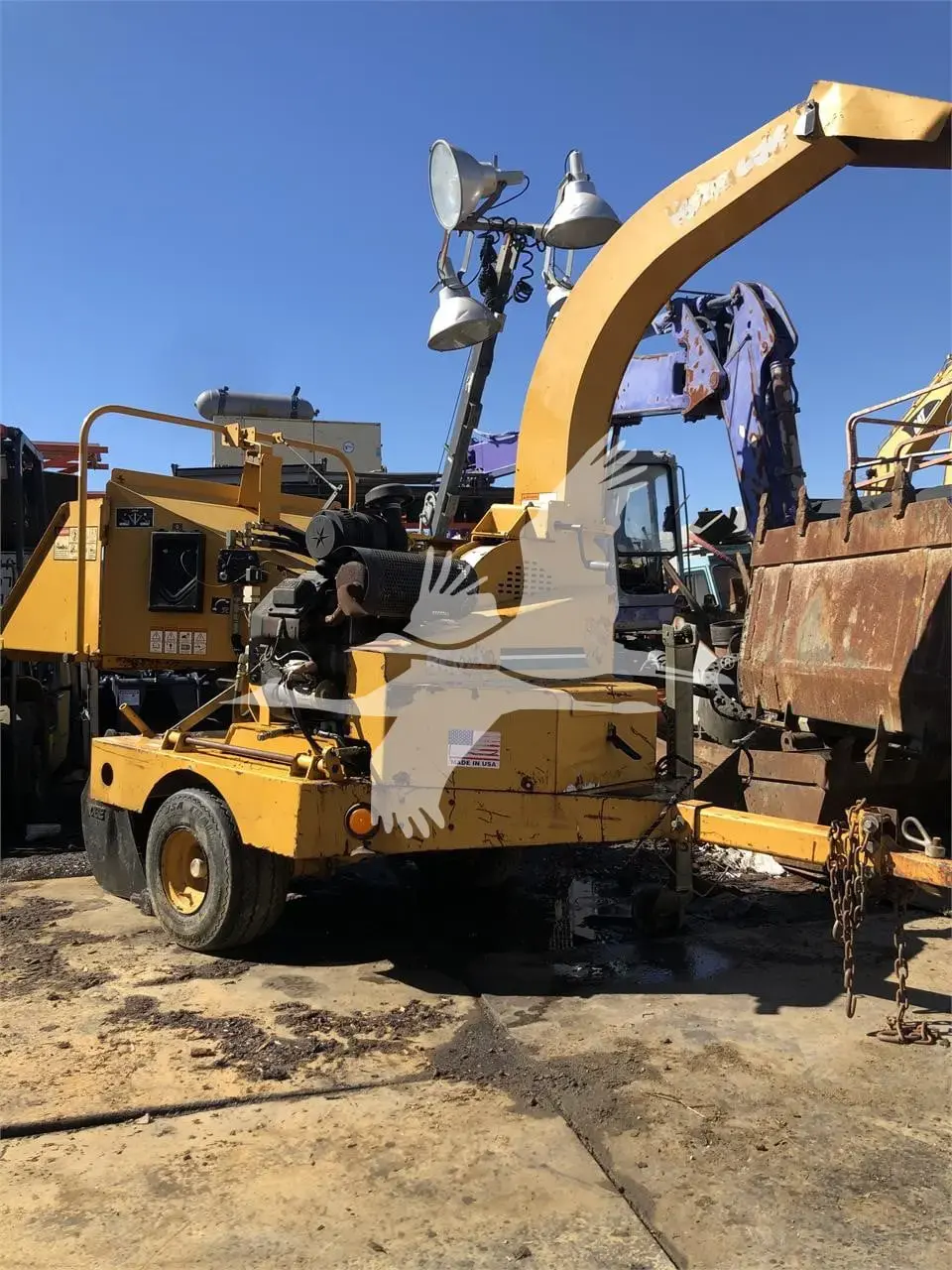 Used 2006 VERMEER BC600 Wood Chippers California US | Lillo Machinery #1403849