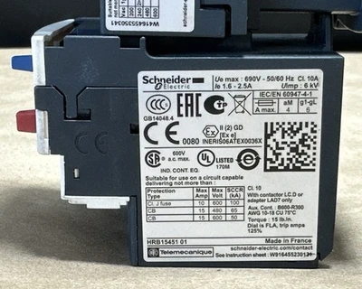 NEW Schneider Electric LC1D12 LRD-07