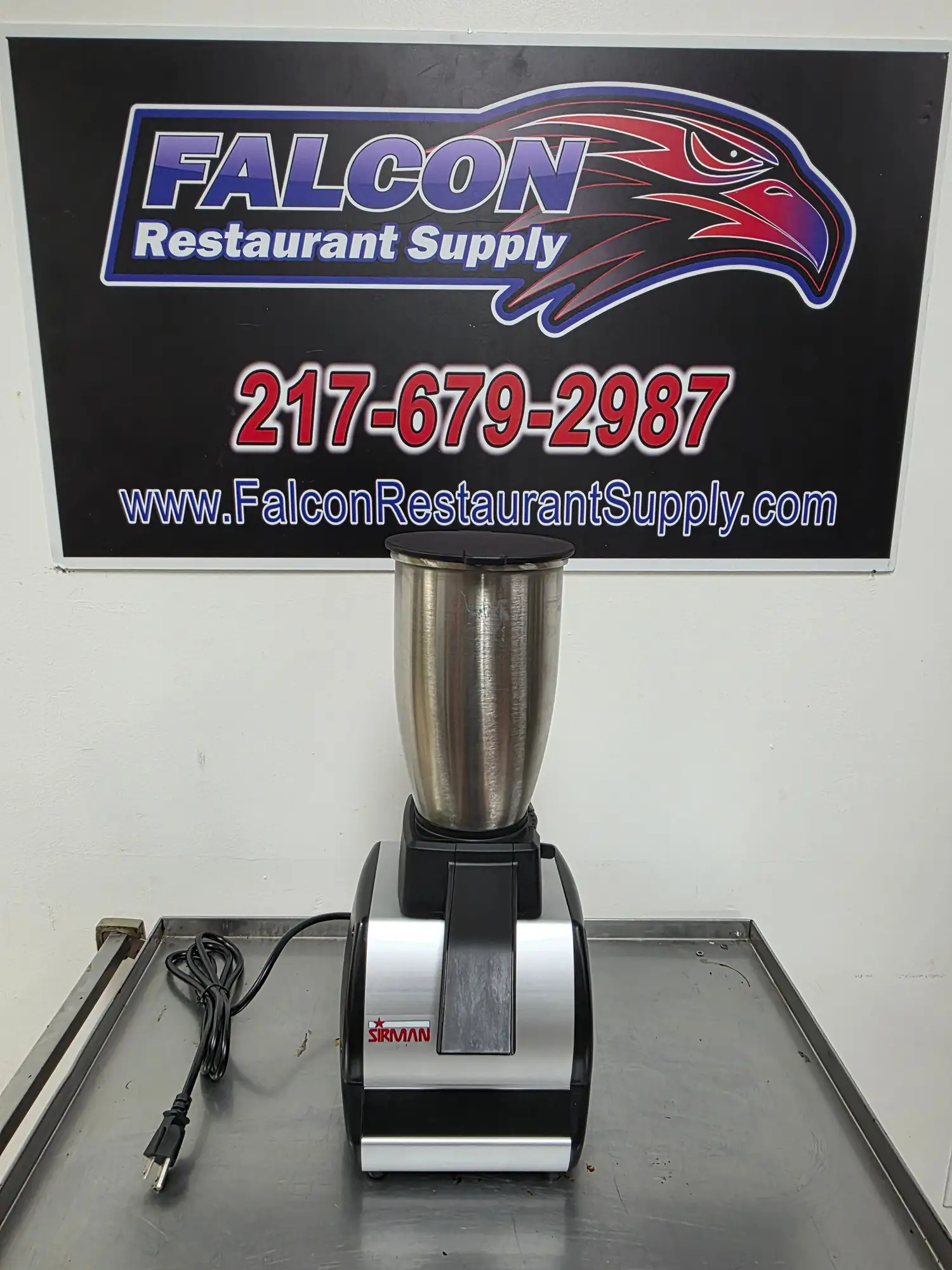 Used Sirman Used Sirman NORDKAPP Countertop Ice Crusher 120V - TH3 Restaurant Small Appliances Illinois US | Falcon Restaurant Supply #1373875