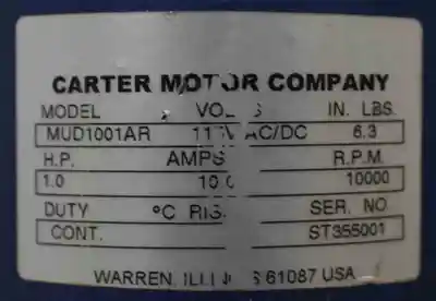 USED DANTCO MIXERS CORP. RCM-100