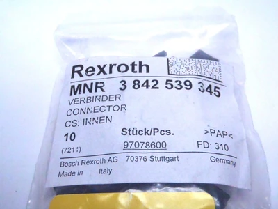 3 842 539 345 | Bosch Rexroth  Internal Junction Connector PACK OF 10 - New