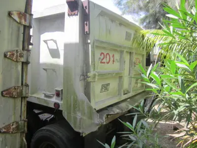 Used EAST 28′ ALUMINUM DUMP TRAILER Dump Trailers Florida US | USA Transequipment #1542569