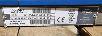 USED 2006 NORDSON PROBLUE 7