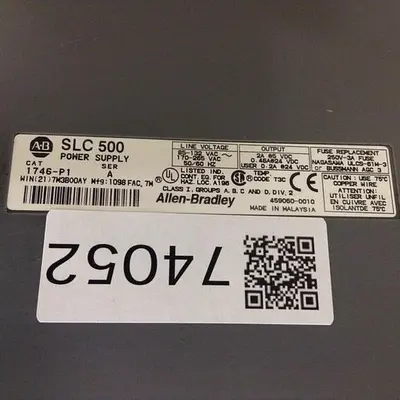 USED ALLEN BRADLEY 1746-P1 SER A / 1746-A7 SER B