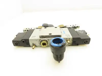 Festo CPE24-M1H-5JS-3/8 Pneumatic Solenoid Valve 5/2-Pos 24VDC