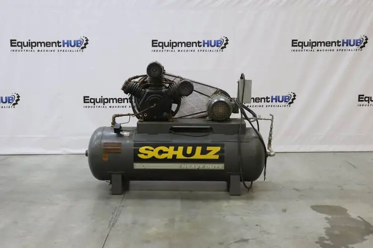 Used 2012 SCHULZ CSW 40 MAX Lubricated Reciprocating Air Compressors Georgia US | The Equipment Hub #300750