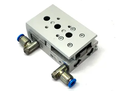 New | in-Stock Festo Pneumatic Mini Slide Cylinder 10mm Bore 30mm Stroke 8078841 Pneumatic Cylinders Michigan US | Maverick Industrial Sales #1390714