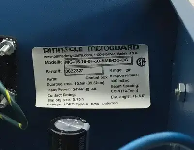 USED Pinnacle MG-16-16-0F-20-SMB-DS-DC 5E
