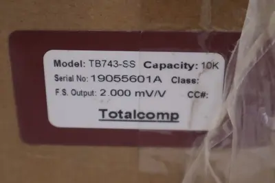 TOTALCOMP TB743-SS 10K Load Cell 10,000lbs - NEW IN BOX - STOCK GF1043