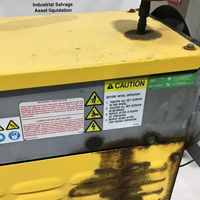 New York Blower FRP Radial Fume Exhauster 160-FRP 200 cfm