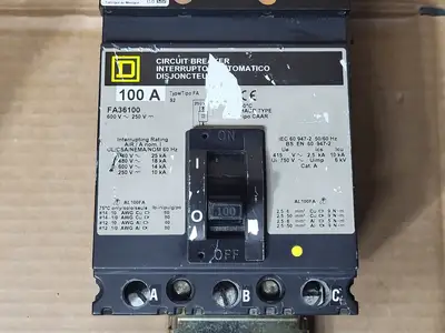 USED SQUARE D FA36100