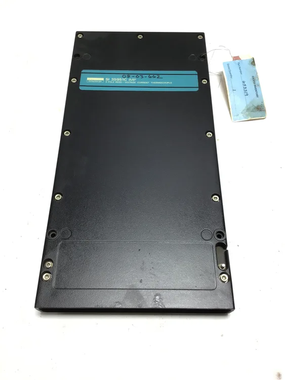 Used SCHLUMBERGER SI 35951C IMP PLC Input & Output Pennsylvania US | Moses B Glick #1006489