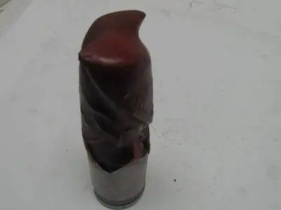 Brubaker 2"Right Hand 2 Flute HSS 4" Cut End Mill 2" Combination Shank Sharpened