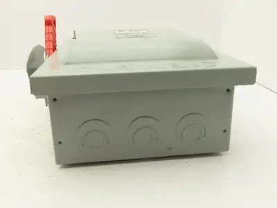 Siemens HF262 Heavy Duty Safety Disconnect Switch 60A 600VAC 1PH 2 Pole Fusible