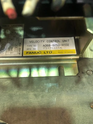 FANUC A06B-6050-H102 VELOCITY CONTROL UNIT
