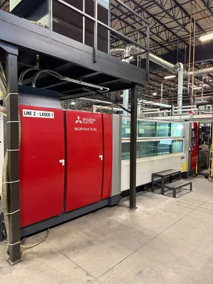 2018 MITSUBISHI 3015 EX PLUS Laser Cutters | Machinery Management (3)