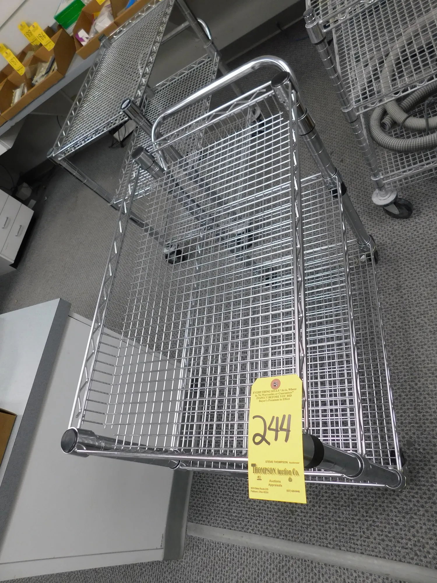 Used _UNKNOWN_ _UNKNOWN_ Maintenance Carts Indiana US | Thompson Auctioneers #1296663