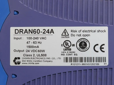 Used CHINFA ELECTRONICS _UNKNOWN_ AC/DC Power Supplies | OCO Industrial #1659005