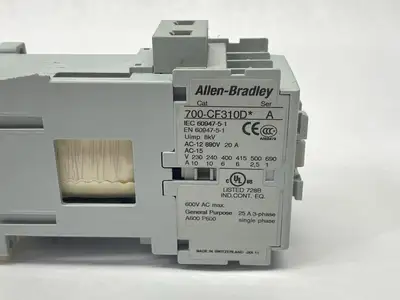 700-CF310DJ | Allen Bradley  Ser A Industrial Relay 24VDC Coil 10A 230V - Used