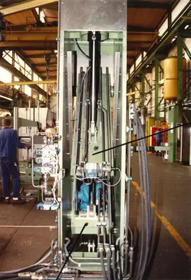 USED HAEUSLER FLANGING MACHINE