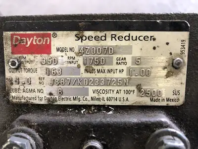 USED DAYTON 4Z007D