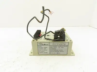 TimeMark 2734 Current Sensitive Relay See Pictures 2-20A 0.2-2.5 Sec Trip Delay