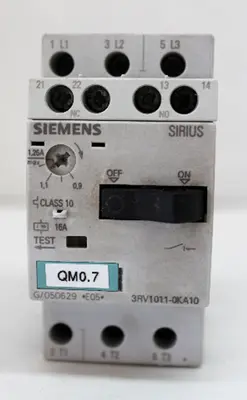 USED SIEMENS 3RV1011-0KA10