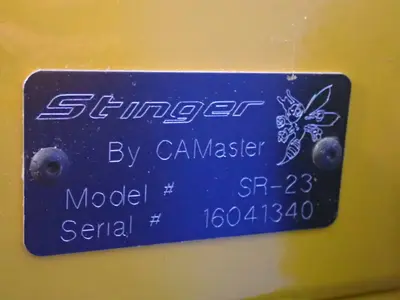 USED STINGER BY CAMASTER SR23