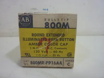 NEW ALLEN BRADLEY 800MR-PB16 AMBER
