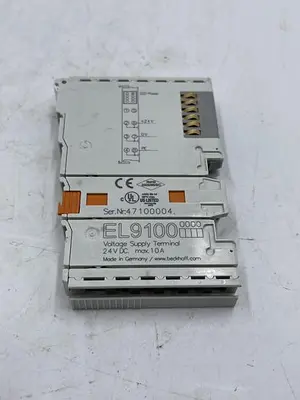 Used BECKHOFF BECKHOFF EL9100 PLC Input & Output | ND Industrial Surplus #1213485