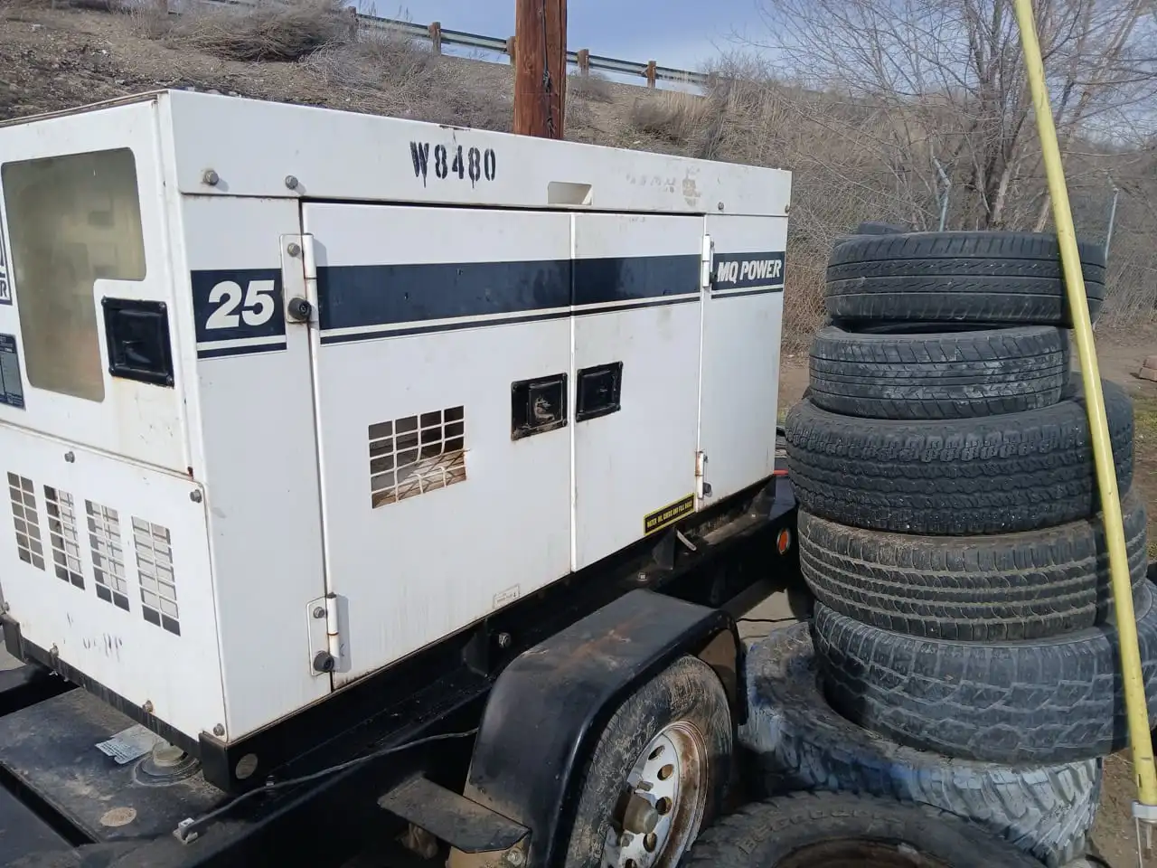 USED 1900 WHISPERWATT DCA-25SSIU2